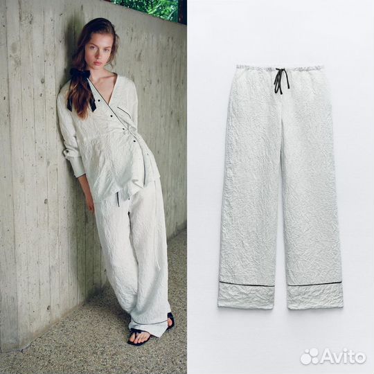 Брюки Zara Новая коллекция 2024