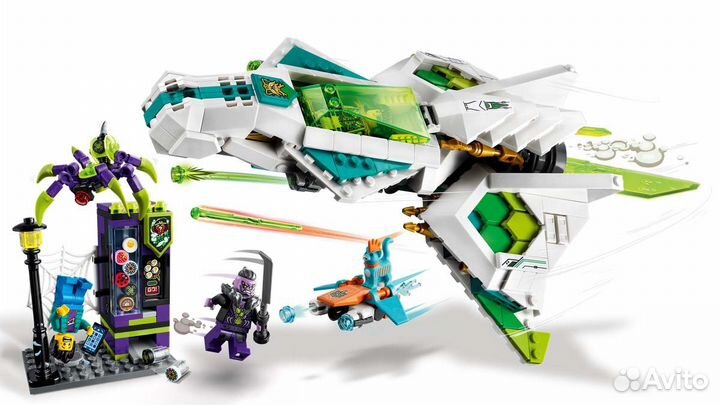 Lego Monkie Kid 80020 Самолёт Белого Дракона