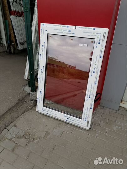 Окна 800х1400 мм пластиковые