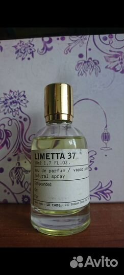 Туалетная вода Limetta 37