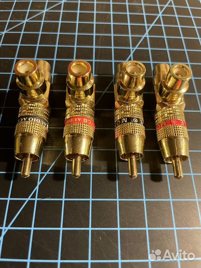 RCA разьем/сплиттер/разветвитель