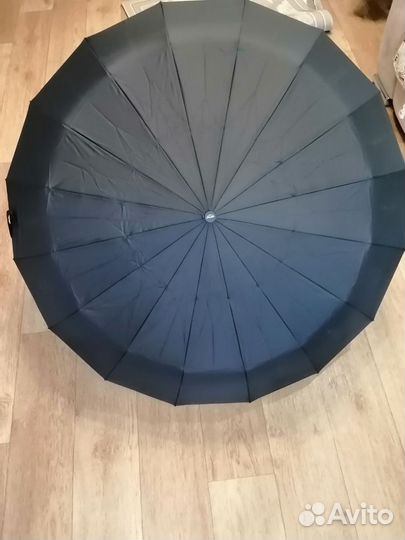 Зонт мужской автомат, система антиветер