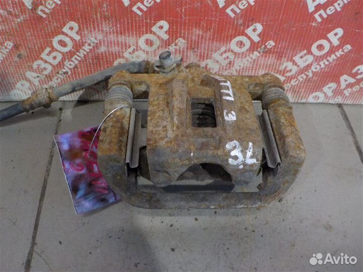 Суппорт тормозной задний левый Chevrolet Lacetti
