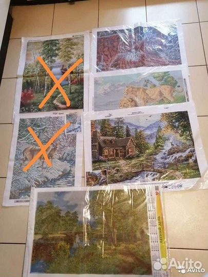 Схемы и наборы для вышивки бисером и нитками