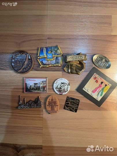 Магниты на холодильник из разных стран