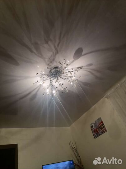 Люстра потолочная бу