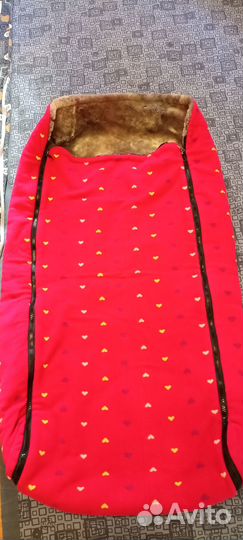 Детский конверт натуральный мех