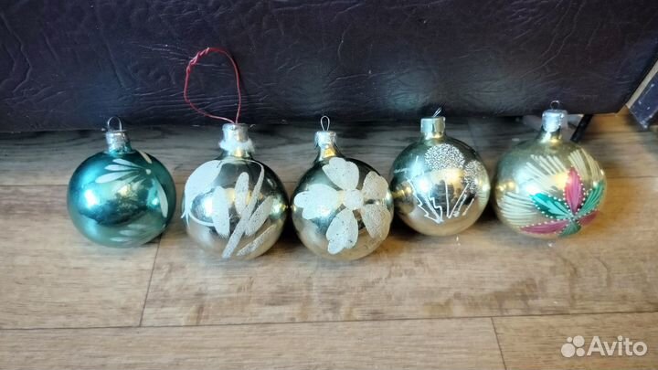 Елочные игрушки СССР