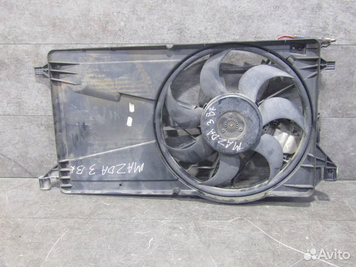 Вентилятор охлаждения Mazda 3 рест. BK Z60215025E