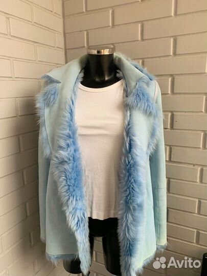 Дубленка женская 46 48 короткая