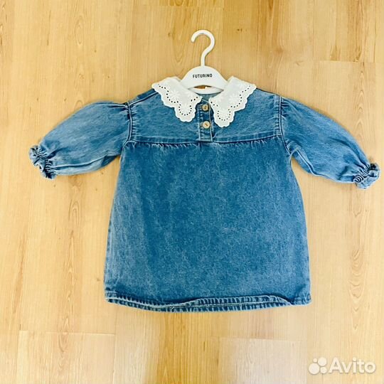 Джинсовое платье для девочки