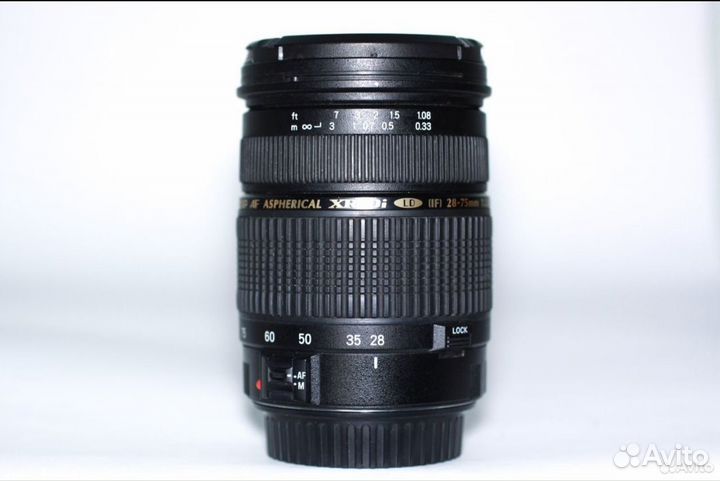 Объектив tamron для canon 28-75mm