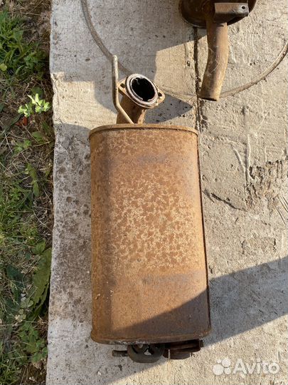 Глушитель и резонатор Волга (крайслер)