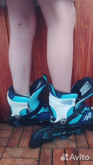 Ролики для девочки раздвижные 29-34 k2 marlee