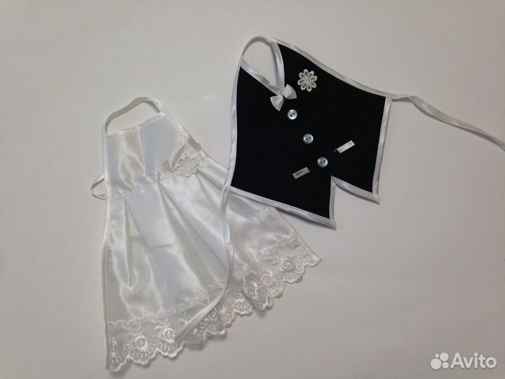 Украшения на бутылки шампанского