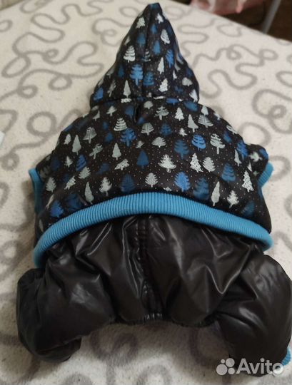 Зимний комбинезон для маленьких собак