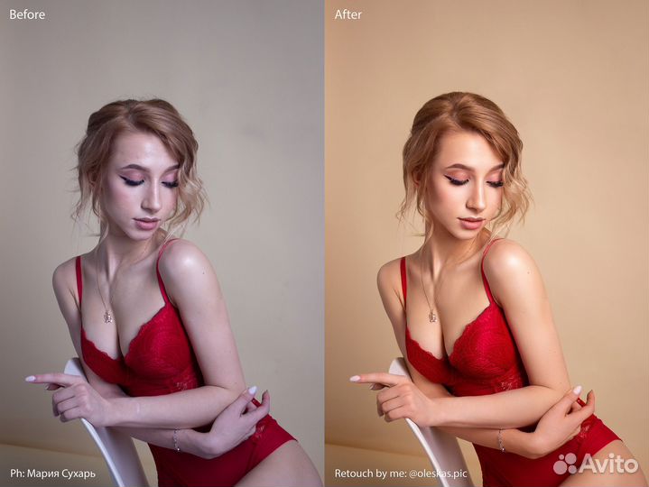 Ретушь и обработка фотографий