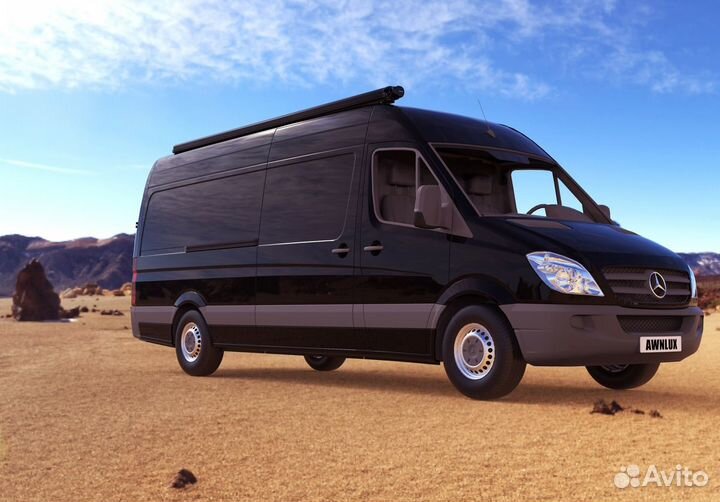 Маркиза автомобильная риф 4,0х2,5 м кассетная с эл