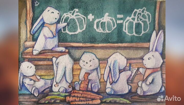 Цветные иллюстрации. Художник-иллюстратор