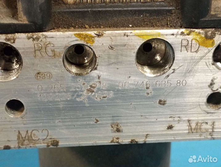 Блок ABS Peugeot 308,408