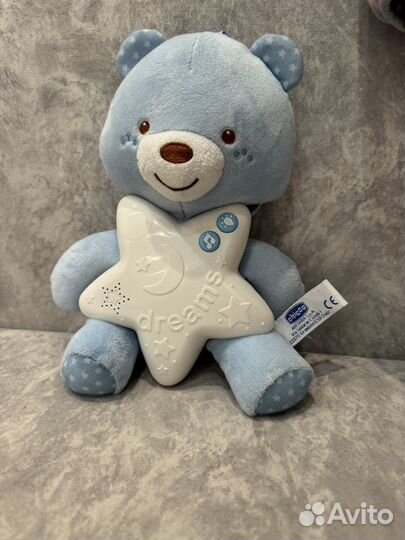 Мишка ночник chicco