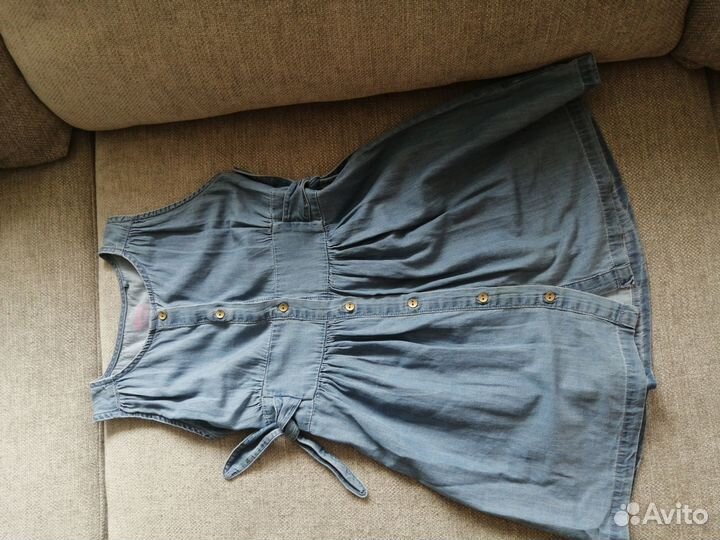 Пакет одежды на девочку ростом 122-128см