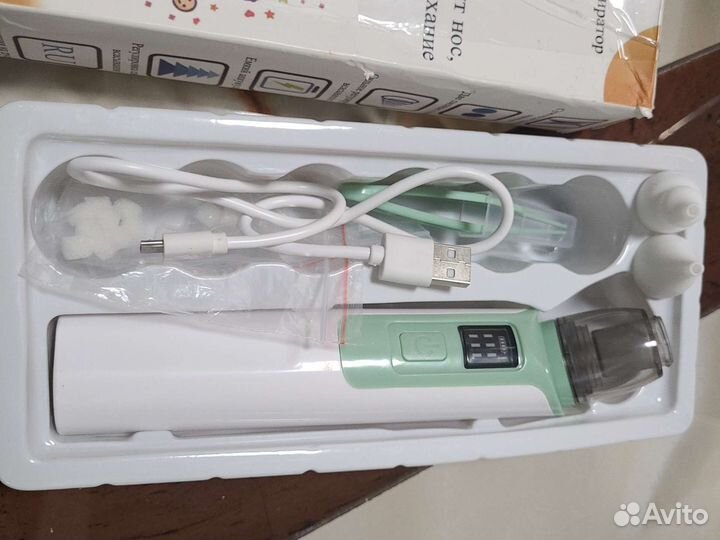 Аспиратор назальный новый электрический