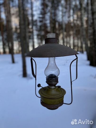 Люстра лампа керосиновая старинная
