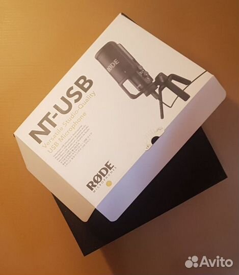 Продам конденсаторный микрофон rode NT-USB
