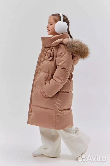 Пуховик пальто gnk 122,128,140