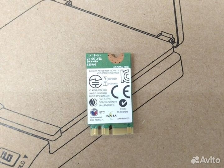 Wi-Fi + Bluetooth для ноутбука и компов M.2 M.2-E