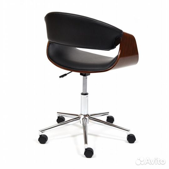 Кресло bend (mod. 9035) черный-орех-хром. Москва