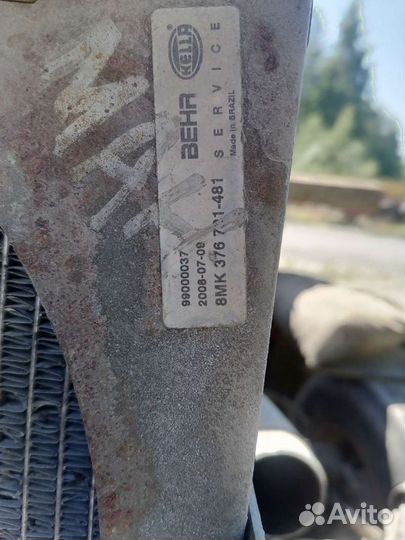 Радиатор ман ф2000