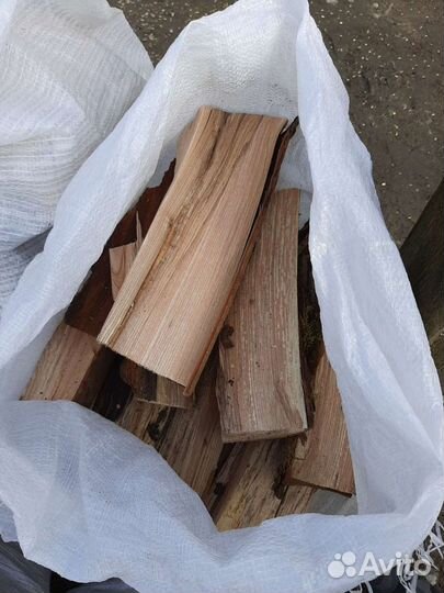 Дрова колотые и пеньками