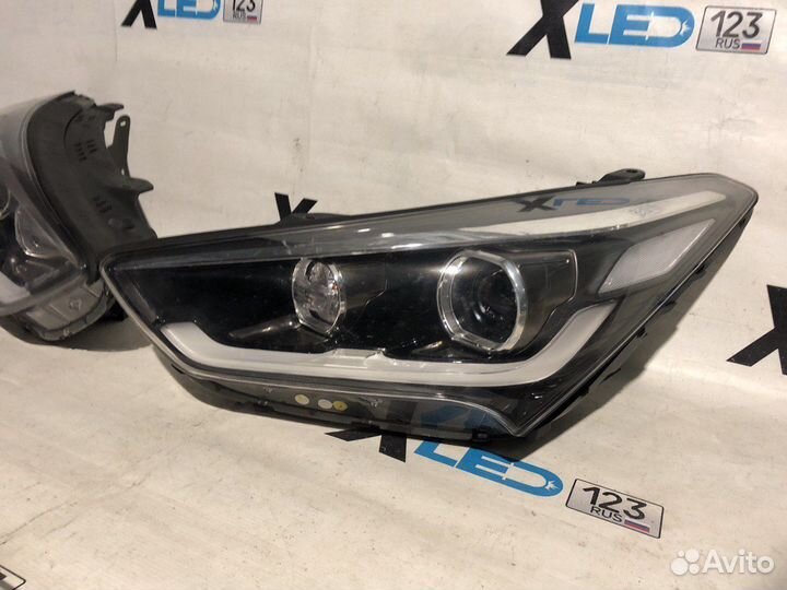 Фара правая левая Hyundai Santa Fe Grand 3 ксенон