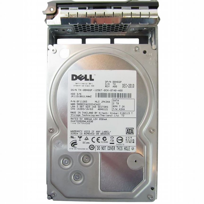 [0H6GP] Жесткий Диск Dell2tb Sata2 3,5" Hdd