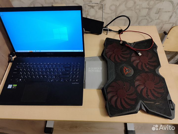Игровой ноутбук asus GTX 1650 Intel Core i5