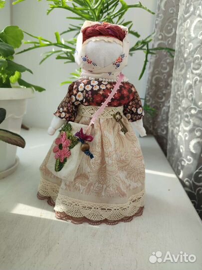 Славянские куклы-обереги Успешница-Богатея