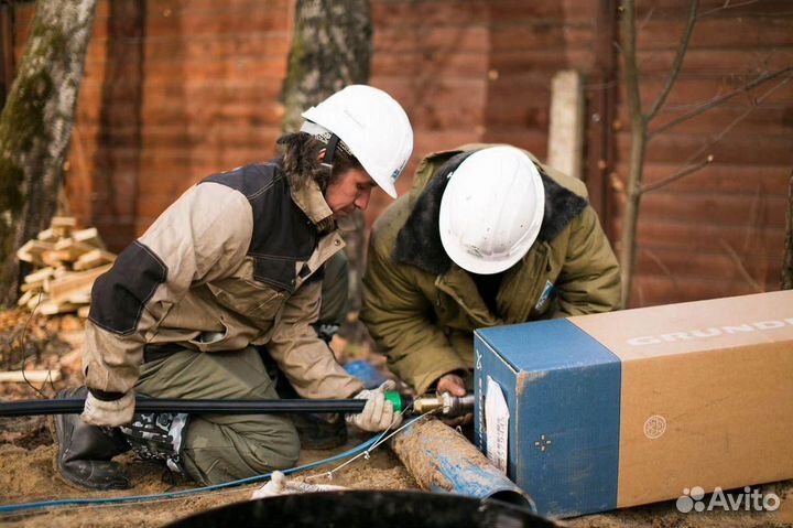 Ремонт/Чистка скважин, замена насоса в скважине