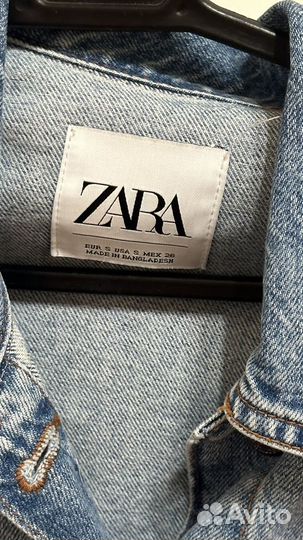 Джинсовая куртка зара