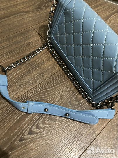 Сумка женская голубая