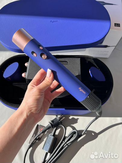 Стайлер Dyson airwrap complete long (HS05) синий