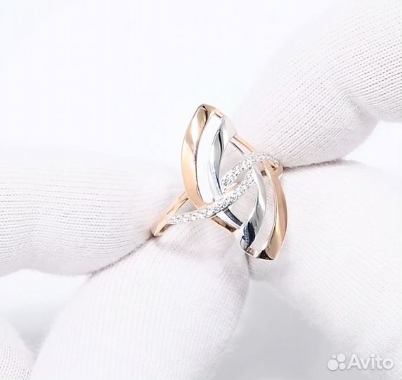 Золотое кольцо женское