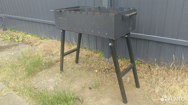 Мангал складной с шампурами