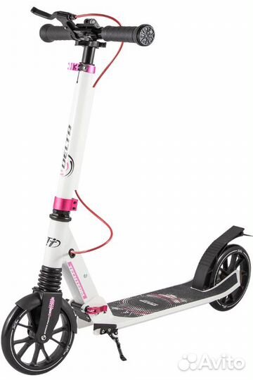 Cамокат с амортизатором и ручным тормозом TT Delta