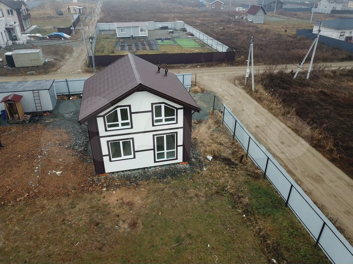 Дом 90 м² на участке 7 сот.