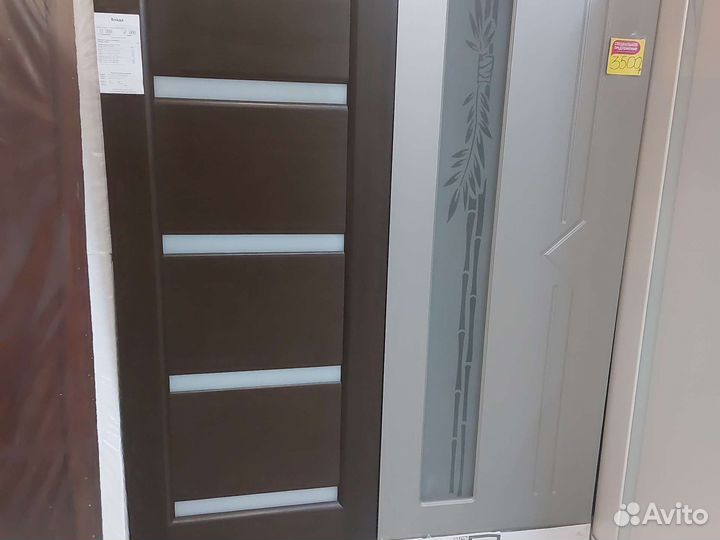 Двери межкомнатные новые без коробок и наличников