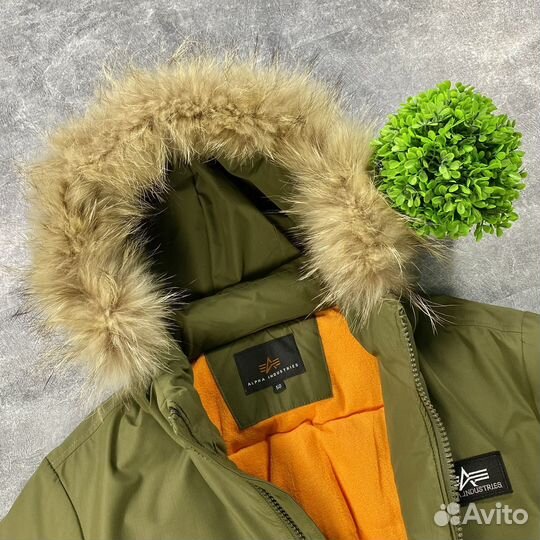 Куртка пуховик Alpha Industries (m-2xl)