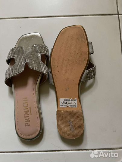 Шлепки под Hermes