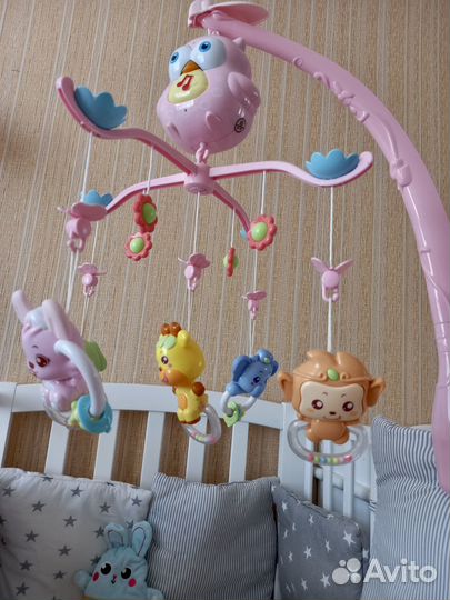 Мобиль на кроватку с проектором